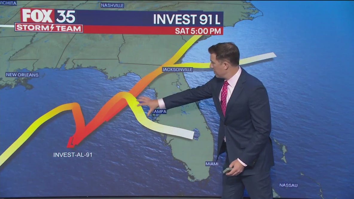 National Hurricane Center tracking Invest 91L